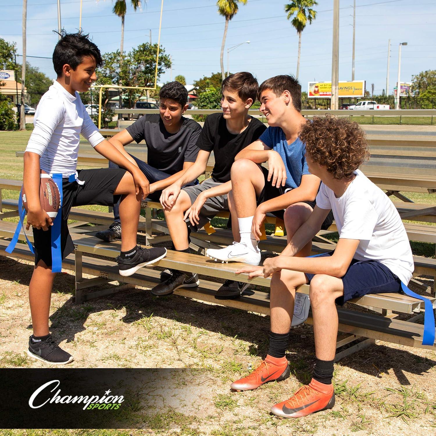 image:imageChampion Sports unisexadult Quick Release Triple Flag Football SetMultiple Colors