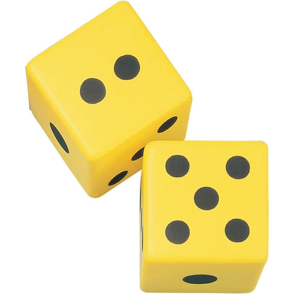 image:imageChampion Sports 6 Inch Coated Foam Dice6 Inch Set of 2