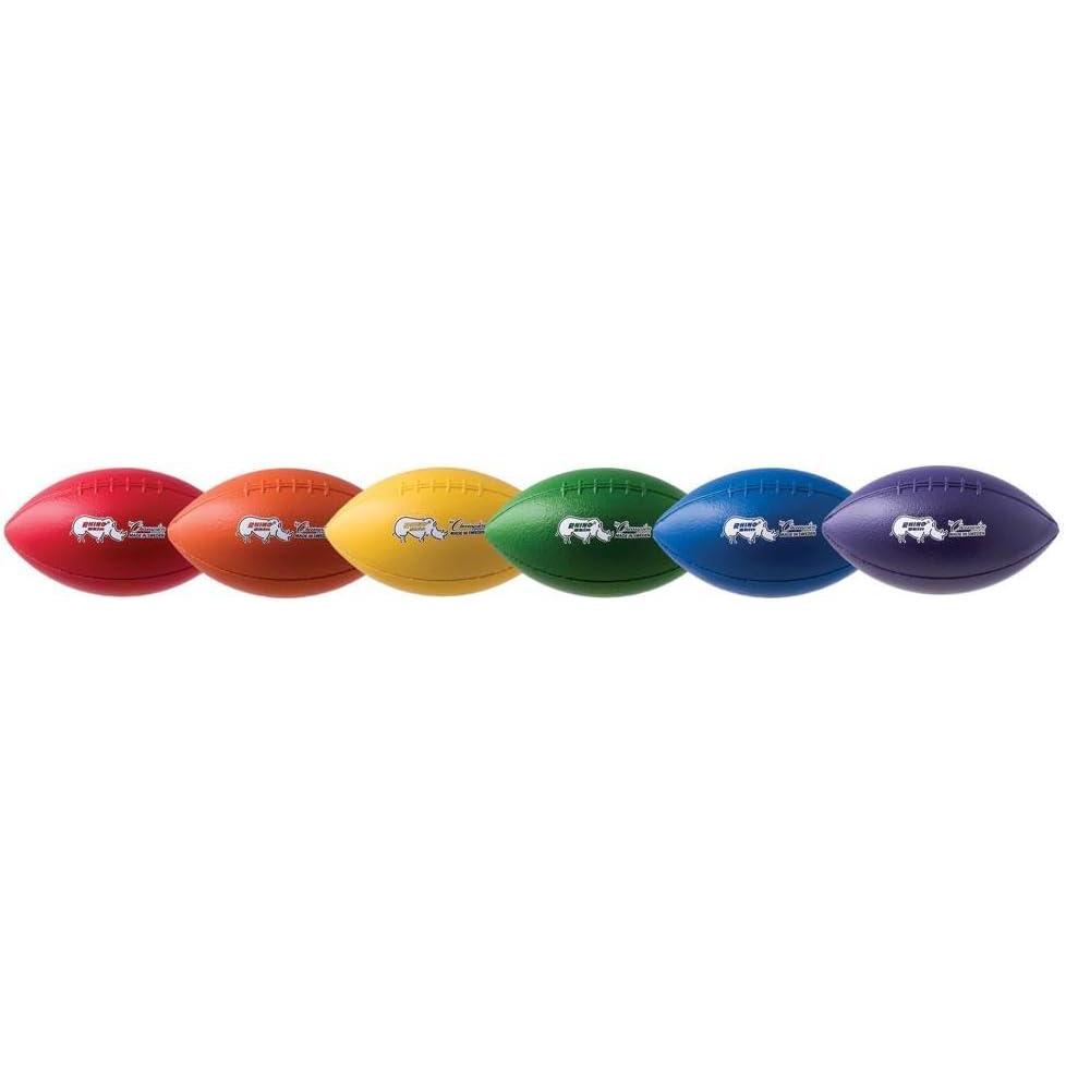 image:imageChampion Sports 975 Inch Rhino Skin Low Bounce Football Set
