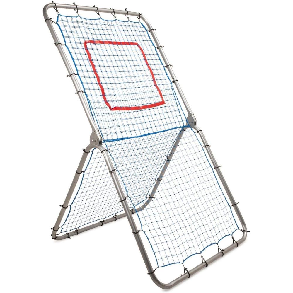 image:imageChampion Sports Arch RebounderPitchback Screen HeavyDuty Construction Adjustable Angles Pitchback Net with Strike Zone 42 W x 72 HMultisport Pitchback Screen