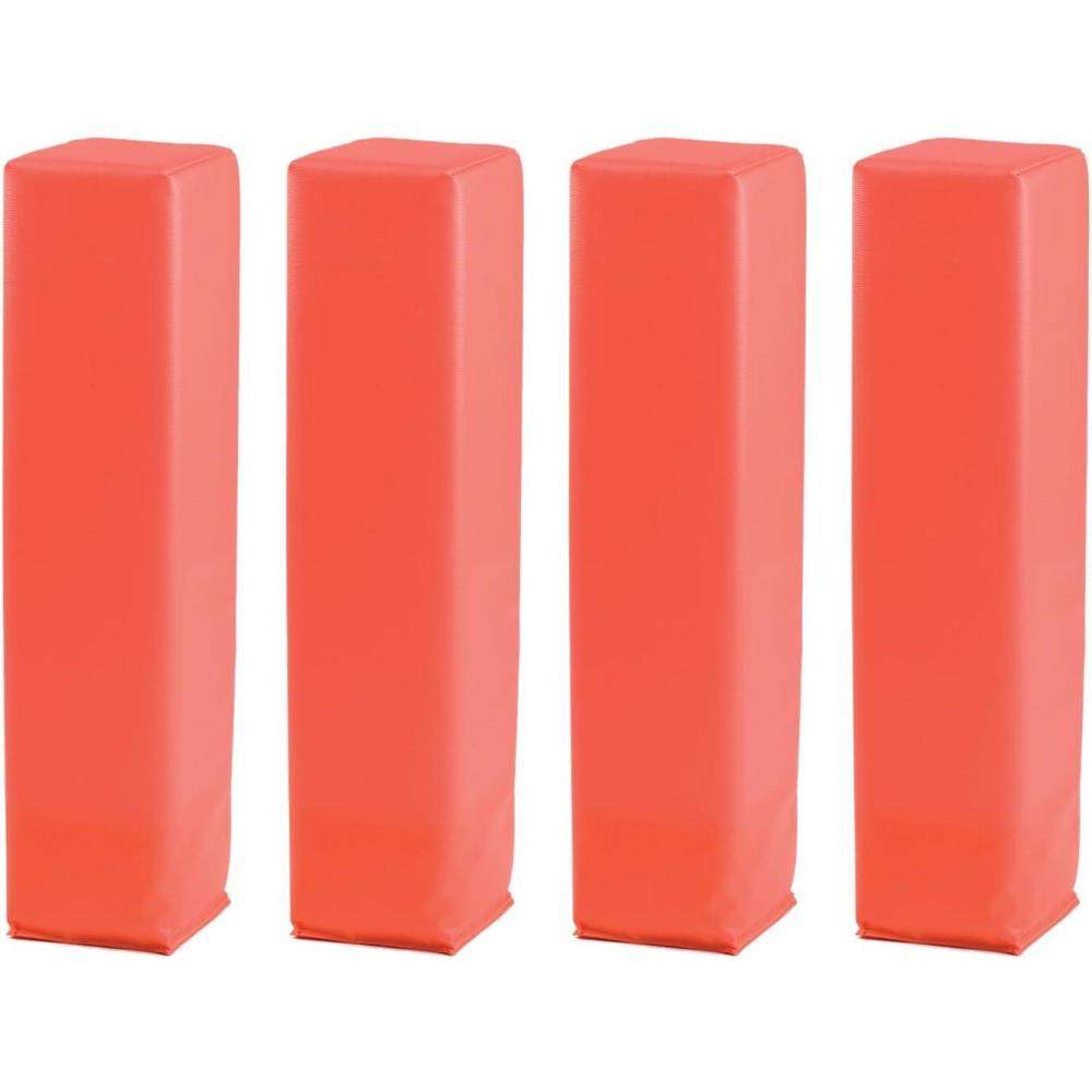 image:imageChampion Sports Line and End Zone Plyon Set Vinyl with Weighted Bottom Pylon Set Orange