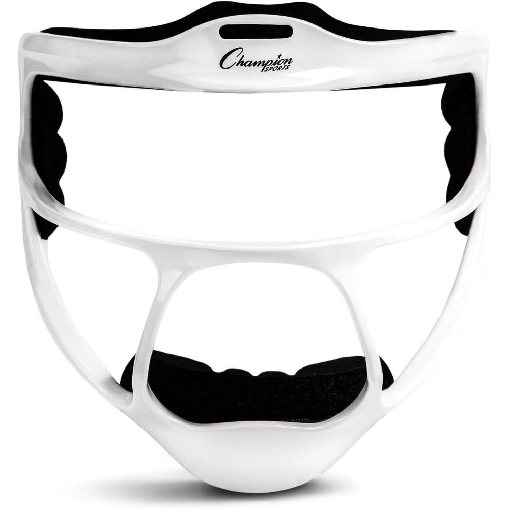 image:imageChampion Sports Magnesium Softball Face Mask Lightweight Masks for Youth Durable Head Guards Premium Sports Accessories for Indoors and Outdoors WhiteUltralight Magnesium Youth Size