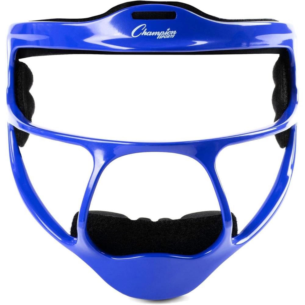 image:imageChampion Sports Magnesium Softball Face Mask Lightweight Masks for Youth Durable Head Guards Premium Sports Accessories for Indoors and OutdoorsBlue
