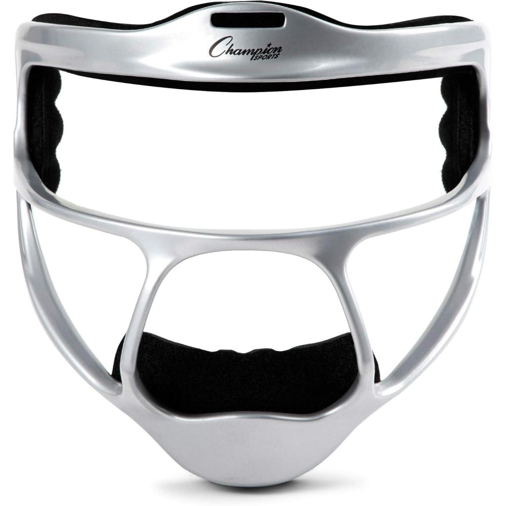 image:imageChampion Sports Magnesium Softball Face Mask Lightweight Masks for Youth Durable Head Guards Premium Sports Accessories for Indoors and OutdoorsSilver