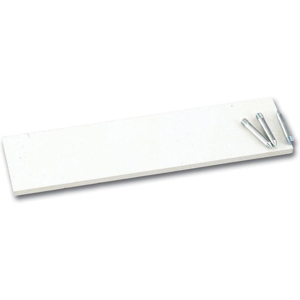 image:imageChampion Sports Official Size Pitchers Plate with Metal Spikes White 24 x 6 x 1 80