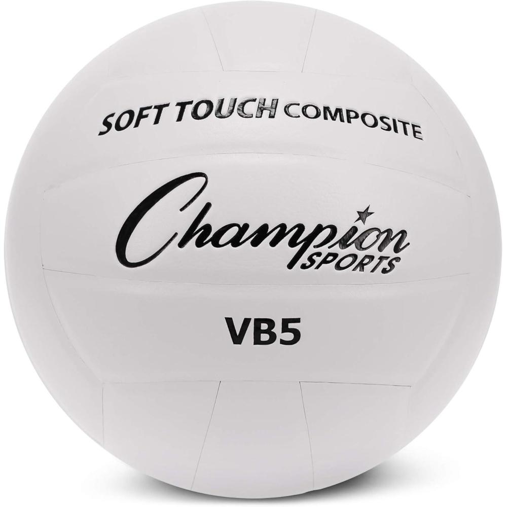 image:imageChampion Sports Official Synthetic Leather VolleyballWhite