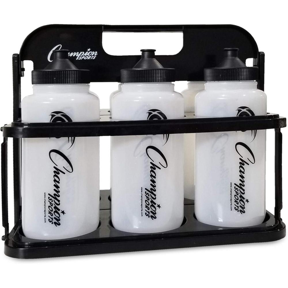 image:imageChampion Sports Plastic Water Bottle Set Quart Black