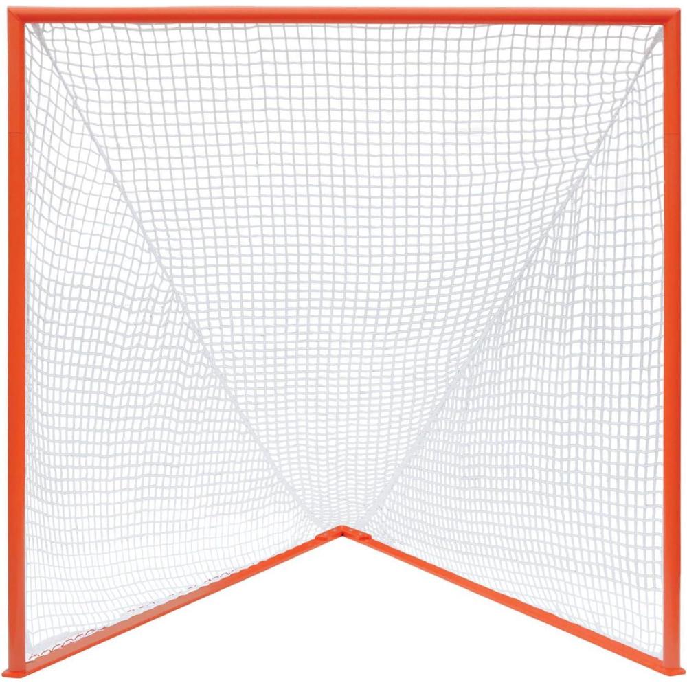 image:imageChampion Sports Pro amp Collegiate Lacrosse Goal 6x6 ft Steel Frame for Mens amp Womens Lacrosse Training amp Game PlayOrange Goal No Net