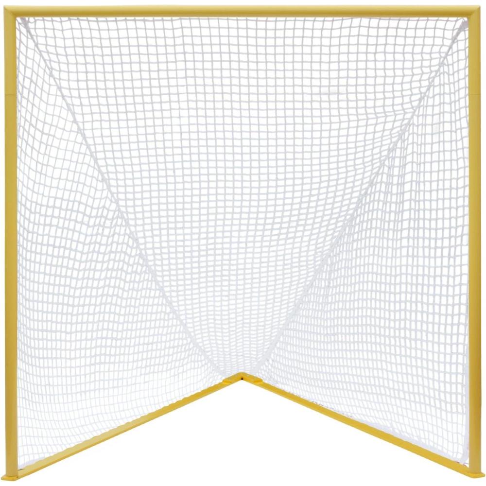 image:imageChampion Sports Pro amp Collegiate Lacrosse Goal 6x6 ft Steel Frame for Mens amp Womens Lacrosse Training amp Game PlayYellow Goal No Net
