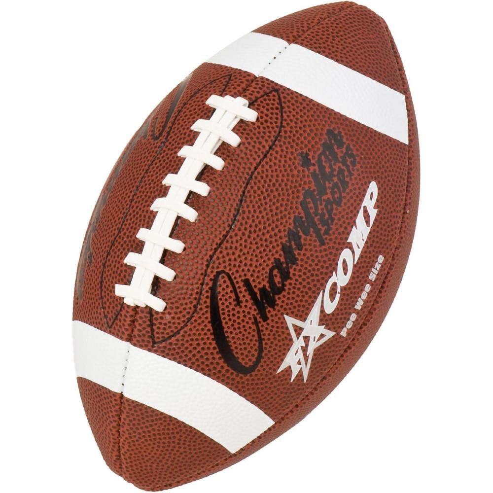 image:imageChampion Sports Pro amp Composite Series Footballs  WaterResistant Composite IndoorOutdoor OfficialPee Wee SizesPee Wee Size