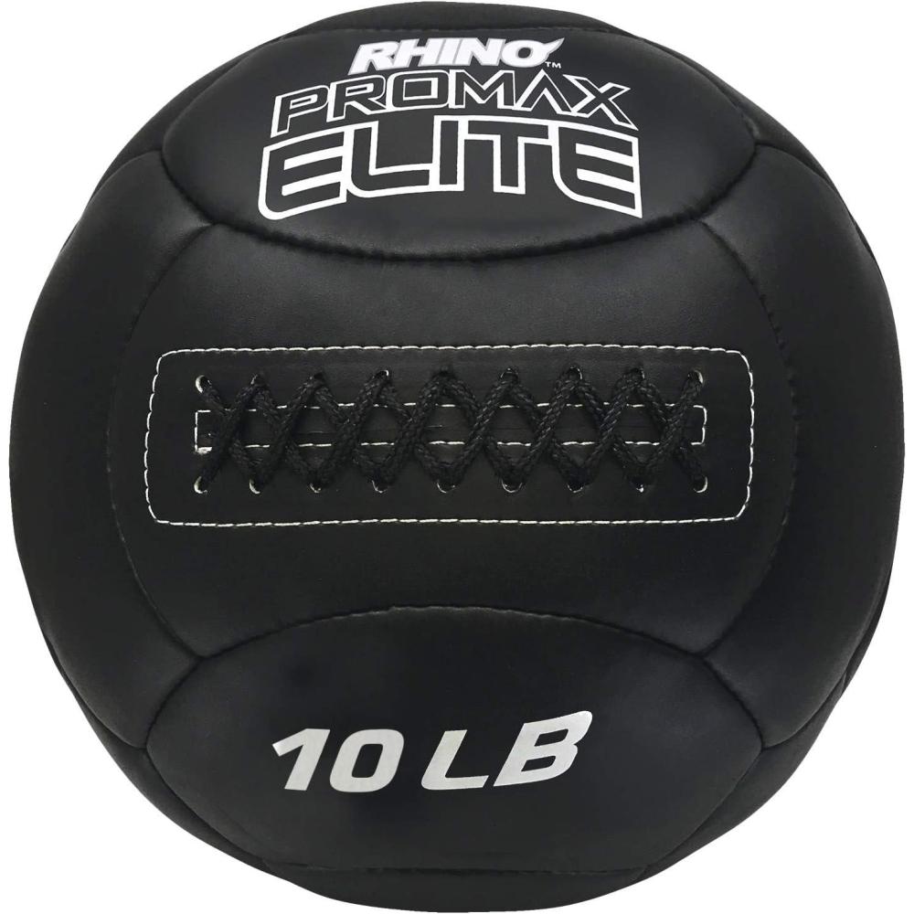 image:imageChampion Sports Rhino Promax Elite Slam Ball  Soft Shell NonSlip Grip Multiple Weights Available 14 Diameter for Weightlifting Plyometrics Cross Training amp Home Gym FitnessPromax Elite