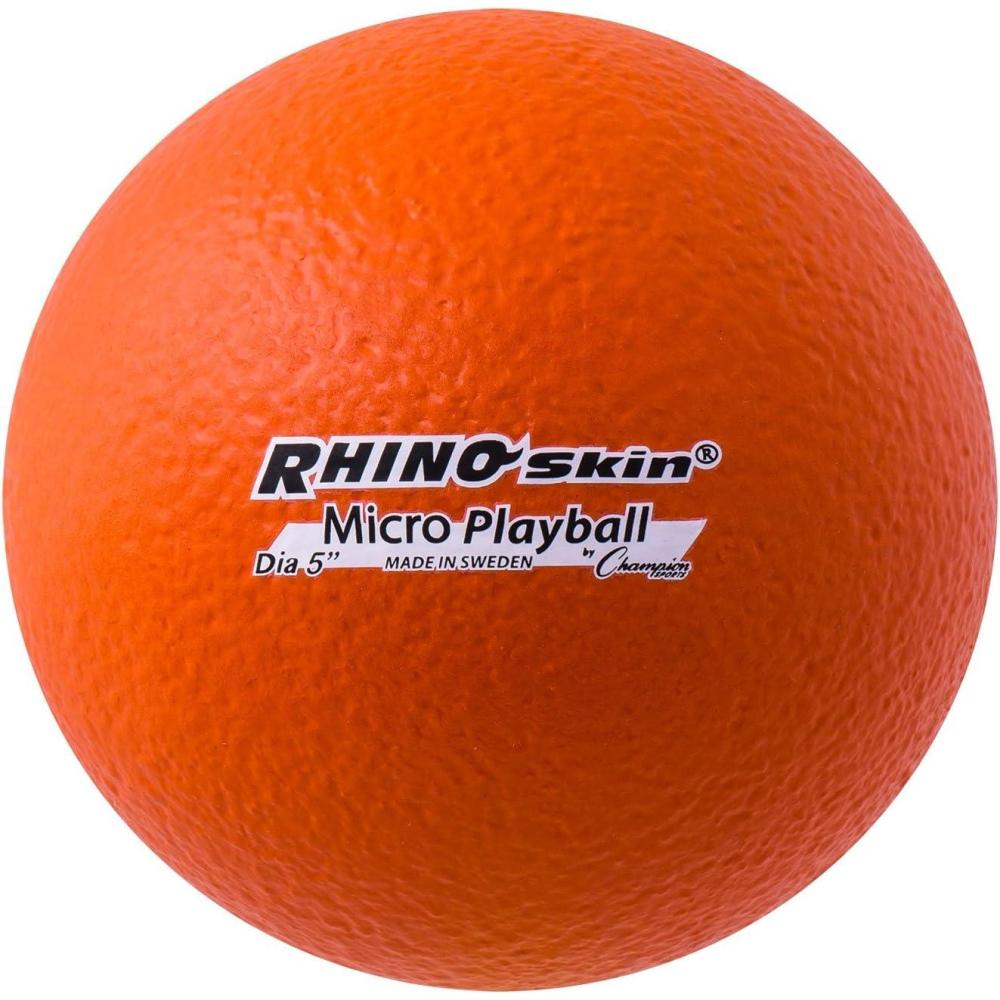image:imageChampion Sports Rhino Skin Medium Bounce Dodgeballs5 Single Orange