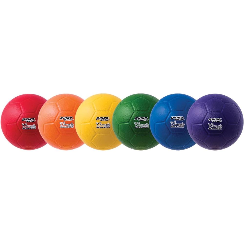 image:imageChampion Sports Rhino Skin Soccer Ball SetSize 3