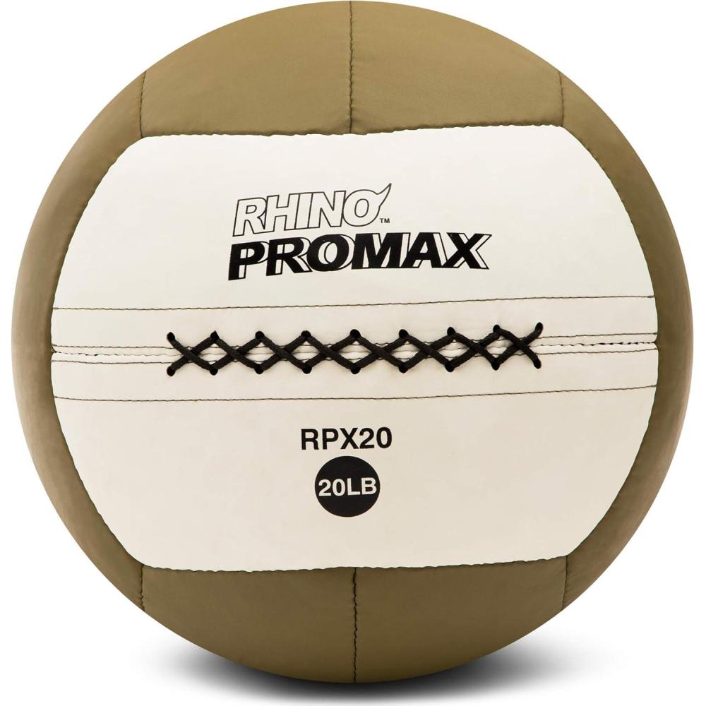 image:imageChampion Sports Rhino Slam Ball 430 lb NonSlip Grip Weightlifting Crossfit Home Gym Fitness 14 Diameter Balls Optional Storage RackTree Sold Separately20 LBS