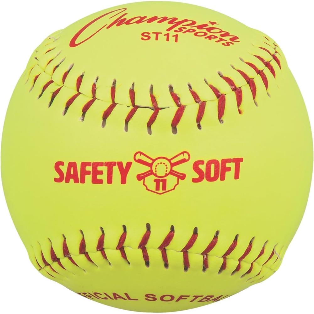 image:imageChampion Sports Saftey SoftballsOptic Yellow