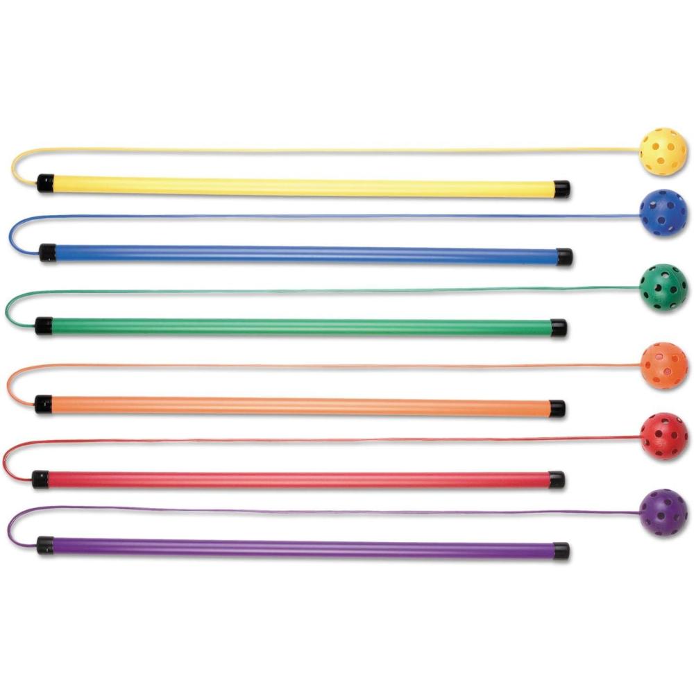 image:imageChampion Sports Twirl and Jump Set Rainbow 6 Pack Skip Hop Jump Rope for Kids Fitness amp Fun