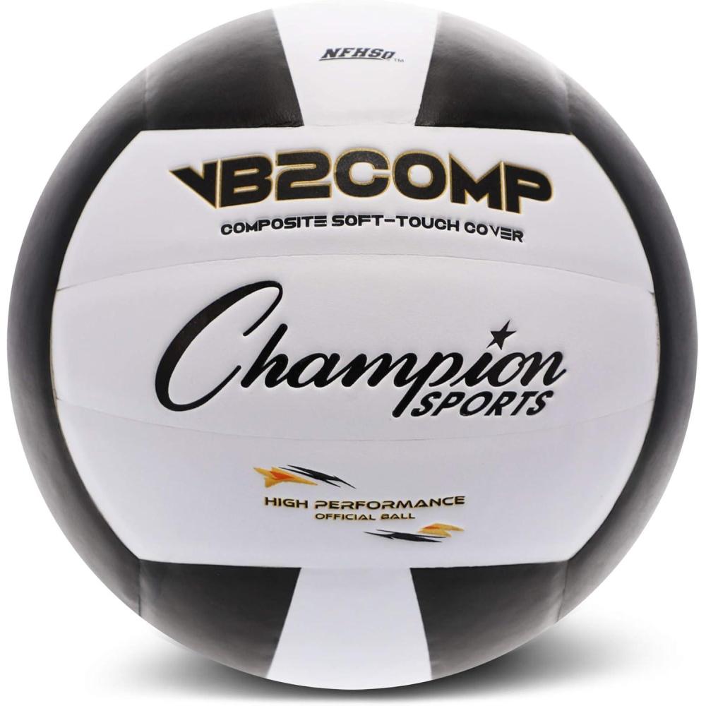 image:imageChampion Sports VB Official Composite Synthetic Leather Game Volleyball Multiple ColorsBlackWhite