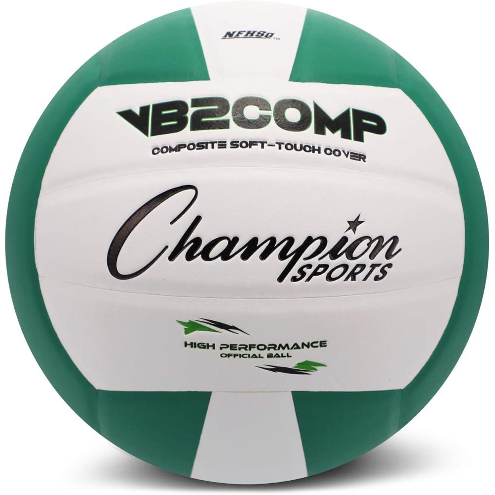 image:imageChampion Sports VB Official Composite Synthetic Leather Game Volleyball Multiple ColorsGreenWhite