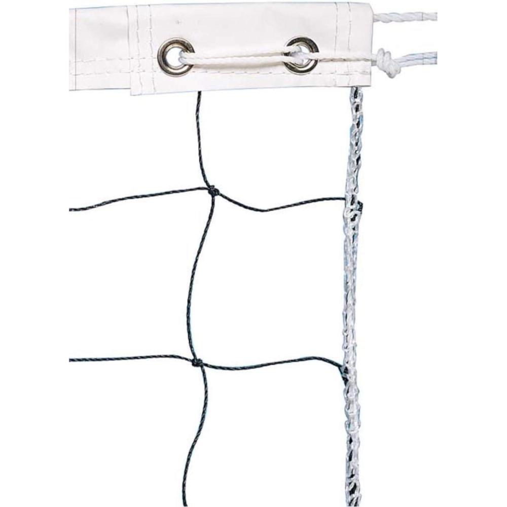 image:imageChampion Sports Vinyl Volleyball Nets White 32 ft x 3 ft x 4 in sq Model VN2