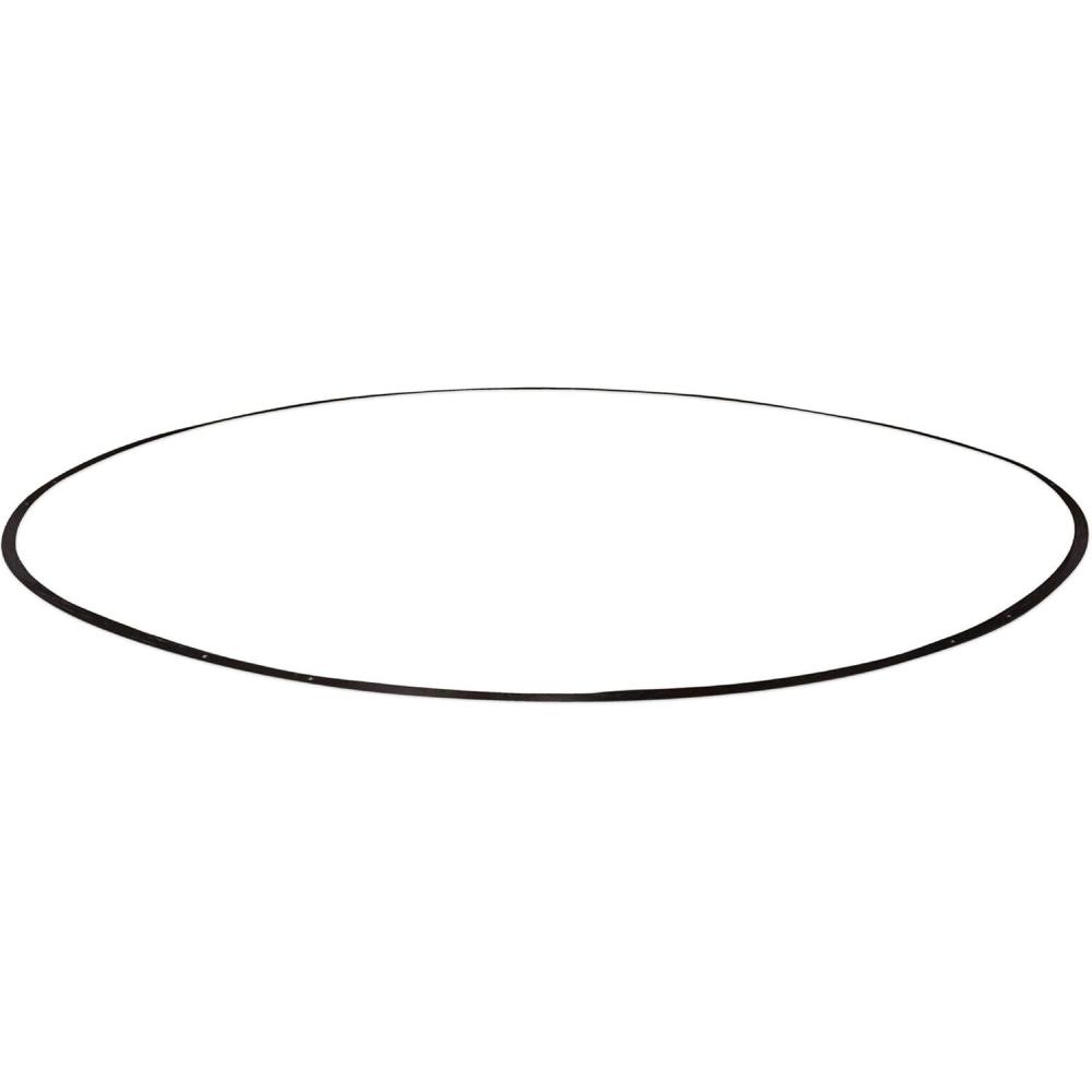 image:imageChampion Sports Womens Lacrosse Crease Rhino Flex Portable Lacrosse Goal Crease 17 Diameter All Weather Crease with Weights Stakes and Carry BagMens 18 Foot Diameter Black
