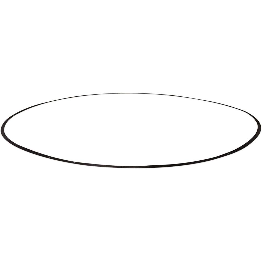 image:imageChampion Sports Womens Lacrosse Crease Rhino Flex Portable Lacrosse Goal Crease  17 Diameter All Weather Crease with Weights Stakes and Carry BagWomens 17 Foot Diameter Black