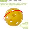 Champion Sports 12″ Hollow Plastic(Pack of 6)
