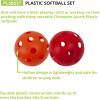 Champion Sports 12″ Hollow Plastic(Pack of 6)