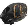 Champion Sports 14″ Physical Ed. Glove – Soft Leather Front and Nylon Mesh Back for Comfort Grip | Adjustable Strap with Velcro® Closure | Closed Web | Age: H.S.-Adult | Left-Handed Glove,Black