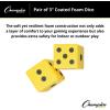 Champion Sports 6 Inch Coated Foam Dice(3 Inch (Set of 2))