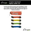 Champion Sports AGLCLR4 4M Sectioned Agility Ladder Set