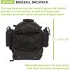 Champion Sports Baseball/Softball Equipment Bags – Bat & Helmet Bags, Hanging Dugout Organizers, Travel Caddies & Backpacks, Multiple Styles for Teams, Coaches & Players(17″ X 14″ X 10″)