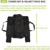 Champion Sports Baseball/Softball Equipment Bags – Bat & Helmet Bags, Hanging Dugout Organizers, Travel Caddies & Backpacks, Multiple Styles for Teams, Coaches & Players(6 Bat & Helmet – Dugout & Travel Bag)