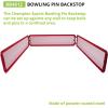 Champion Sports Bowling Pin Backstop: Sporting Goods Equipment for Training & Family Games
