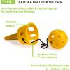 Champion Sports Catch A Ball Set: Classic for All Ages Outdoor Party Game for Lawn, Camping & Beach, 6 Assorted Colors