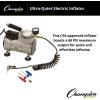 Champion Sports Electric Ball Inflator with Needle – Quiet Air Compressor for Basketball, Soccer, Volleyball & Sports Balls, High PSI Rating, Fast Inflation, 110-120V AC Power for Gym & School Use(1/8 HP – 60 PSI (Ultra Quiet))