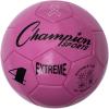 Champion Sports Extreme Series Soccer Ball – Sizes 3, 4, 5, Soft Touch, All Weather, High Air Retention, Youth & Adult League Balls for Training, Games, Outdoor & Indoor Play, Multiple Colors(Pink)