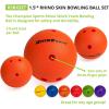 Champion Sports Foam Bowling Ball: Rhino Skin Soft – 1.5 Lb Set of 6 Colors