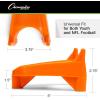 Champion Sports Heavy Duty Football Kickoff Kicking Tee – High Visibility Orange – 1″