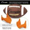 Champion Sports Heavy Duty Football Kickoff Kicking Tee – High Visibility Orange – 1″