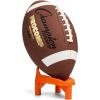 Champion Sports Heavy Duty Football Kickoff Kicking Tee – High Visibility Orange – 2″