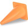 Champion Sports Hi Visibility Fluorescent Poly Cone(Flouroscent Orange)