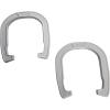 Champion Sports Horseshoe Set: Traditional Outdoor Lawn Game includes Four Professional Solid Steel Horseshoes with Solid Steel Stakes & Carrying Storage Case(Elite Set)