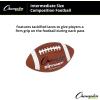 Champion Sports Intermediate Size Composite Leather Series Football, Brown