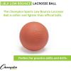 Champion Sports Lacrosse Balls – Official Size & Weight, NCAA & NFHS Approved, SEI Certified – Pro, College & Youth Game & Practice Use – Multi-Color, Packs of 3, 6 & 12(Orange)