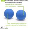 Champion Sports Lacrosse Balls & Rhino Skin Foam Balls – Official Size Balls for Games, Practice & Training, NCAA, NFHS & SEI Certified, Multiple Colors, Packs & Styles Available(Blue)