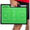 Champion Sports Large & XL Dry Erase Board For Coaching – Whiteboards for Strategizing, Techniques, Plays – 2-Sided Boards with Front Side Full Field – Backside Half Field and Lineup(Lacrosse)