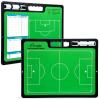 Champion Sports Large & XL Dry Erase Board For Coaching – Whiteboards for Strategizing, Techniques, Plays – 2-Sided Boards with Front Side Full Field – Backside Half Field and Lineup(Soccer)