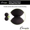 Champion Sports Massage Ball – Deep Tissue Roller Balls for Trigger Point Relief on Feet, Back, Neck, Shoulders – Multiple Styles(Massage Ball (Peanut))
