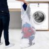 Champion Sports Mesh Equipment Bag – Heavy-Duty Nylon Drawstring Bag with Lock & ID Tag, Breathable Storage Sack for Balls, Swim Gear, Laundry & Toys, Multiple Sizes & Colors(Grey)