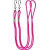 Champion Sports Nylon Lanyards with J-Hook Clip, Assorted Neon – 12 Pack (Retail Card)